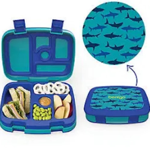 COPY - Bentgo Kid’s Shark Bentgo Lunchbox - Picture 1 of 12